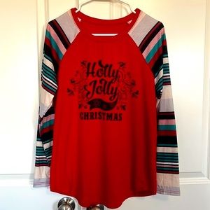 Woman’s large Christmas shirt